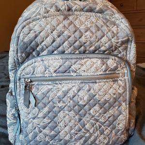 NWT Vera Bradley Iconic Campus Backpack Park Lace
